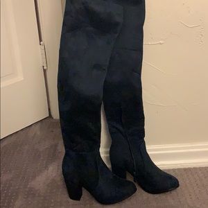 Navy boots